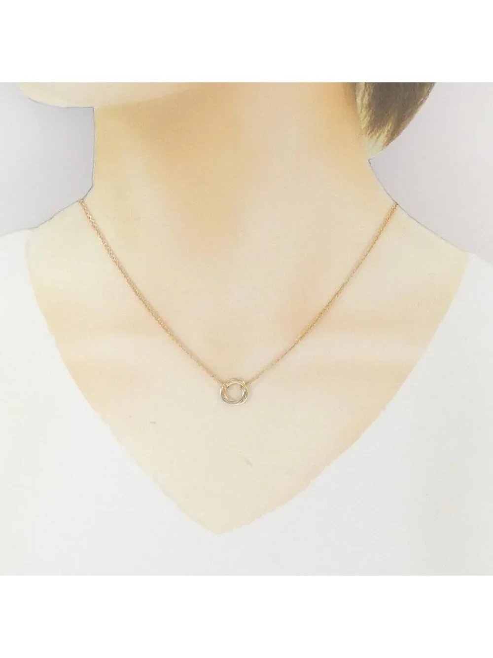 Cartier Trinity Necklace Pink